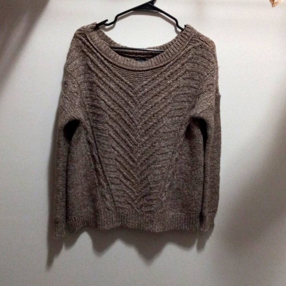 Sweater Shirt Brown/Beige idk